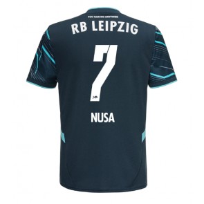 Billiga RB Leipzig Antonio Nusa #7 Tredjeställ 2024-25 Kortärmad